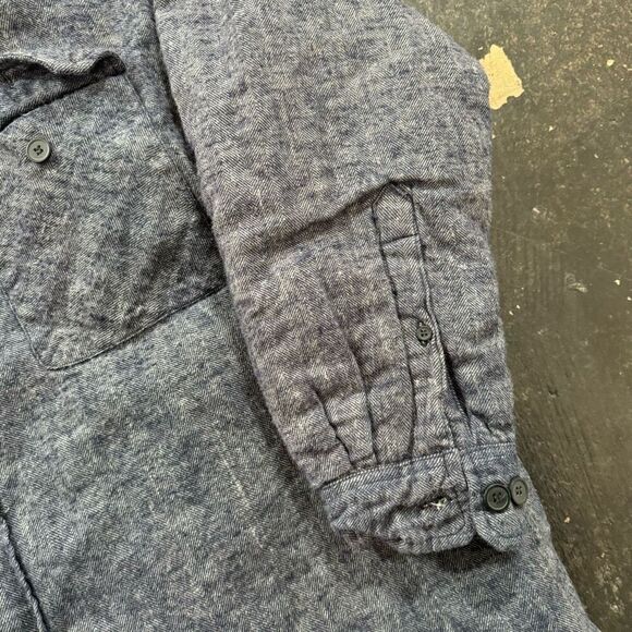 S.Wm Casual Men’s Quilted Lined Cotton Blend Button Up Jacket Size Large - Picture 3 of 11